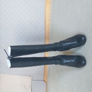 Nine west wedge boots